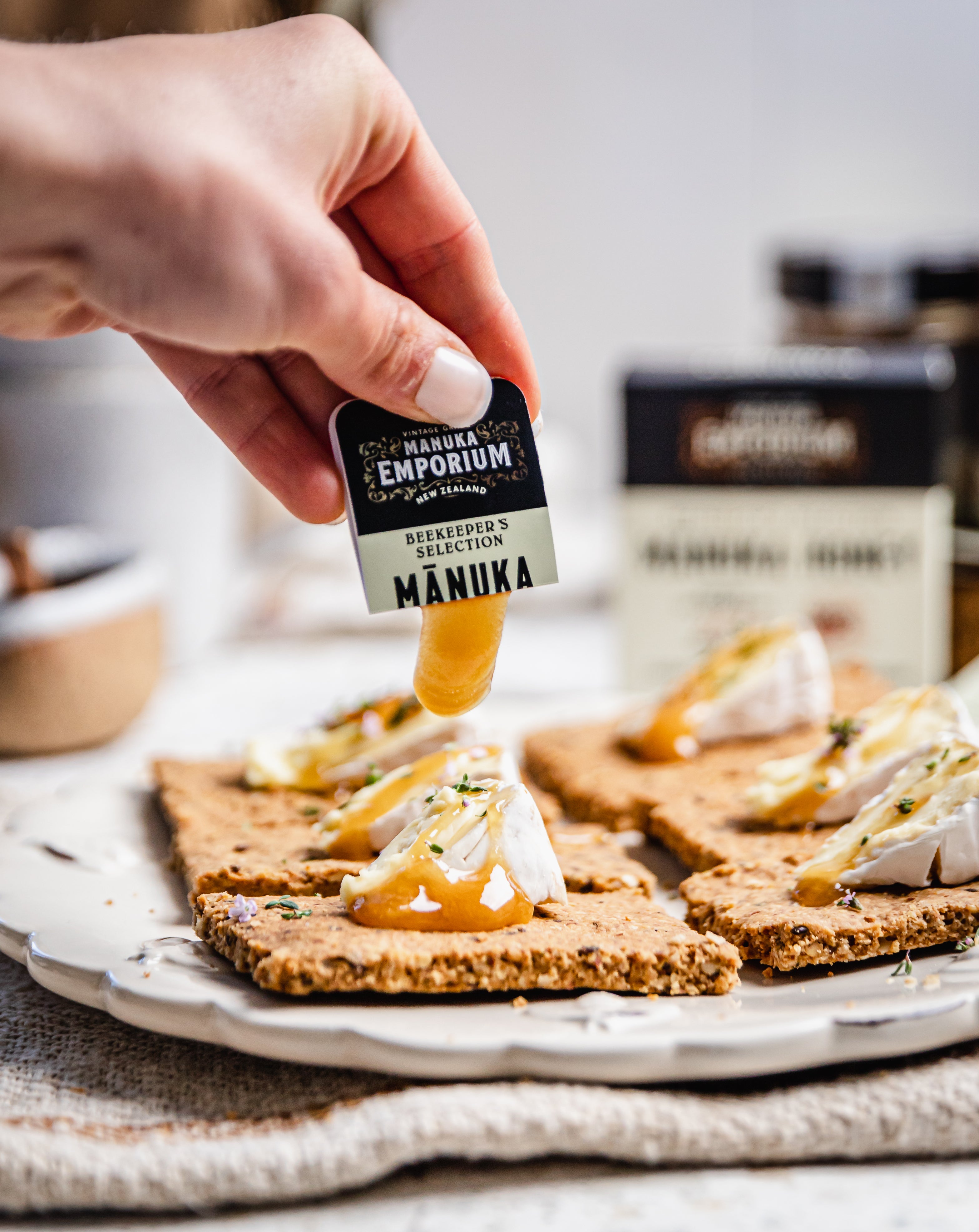 Serving suggestion photography - Manuka Emporium x That Green