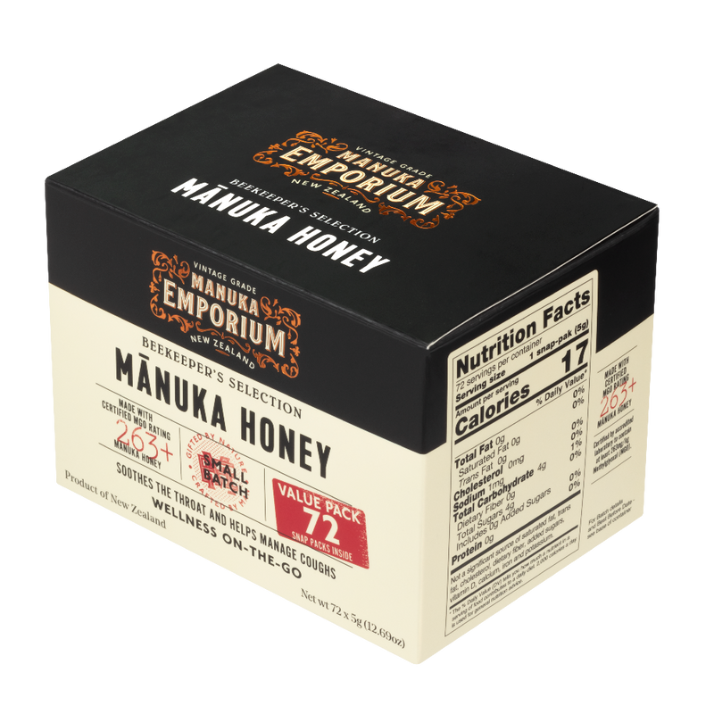 Value Pack Everyday Vitality Raw Manuka Snaps MGO263+